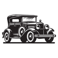 Vintage Car silhouette