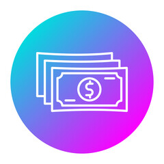 Currency vector icon. Can be used for Crisis Mangement iconset.