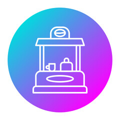 Coffee vector icon. Can be used for Coworking Space iconset.