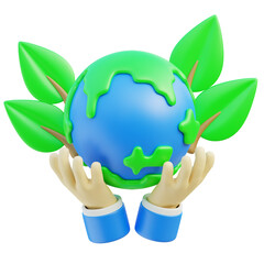  Save Earth 3d, 3d icon, 3d illustration, style, render, rendering, Suitable for website, mobile app, print, presentation, infographic and any other project.