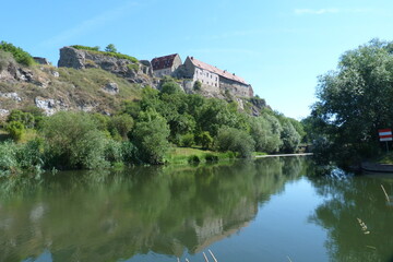 Obraz premium Burg Wendelstein an der Unstrut