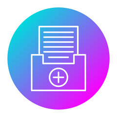 Create Archive vector icon. Can be used for Documents And Files iconset.