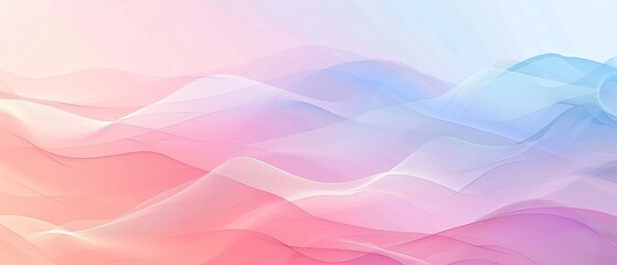 Naklejka premium A pink and blue wave with a white background