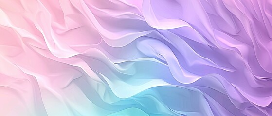 Obraz premium A pink and blue fabric with a wave pattern