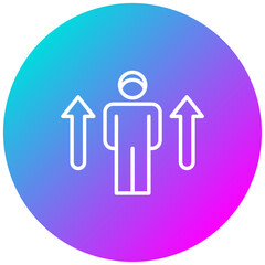 Personal Development vector icon. Can be used for Personal Growth iconset.