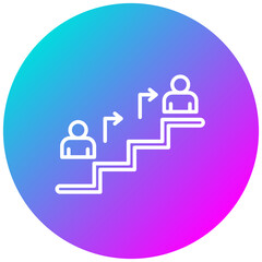 Succession Planning vector icon. Can be used for Charity iconset.