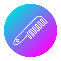 Hair Comb vector icon. Can be used for Spa iconset.
