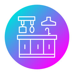 Kitchen vector icon. Can be used for Home Improvements iconset.
