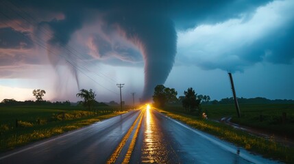 Tornadoes is coming to destroy everything. diaster tornadoes.