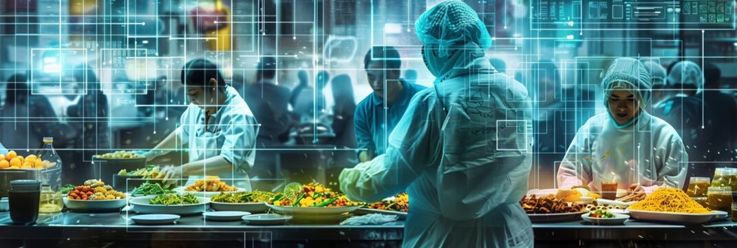 Volunteers prepare free food for the hungry in the community, and charitable workers serve noodles and fruits to the homeless, hungry and in need.