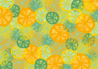 柑橘類のイメージ背景