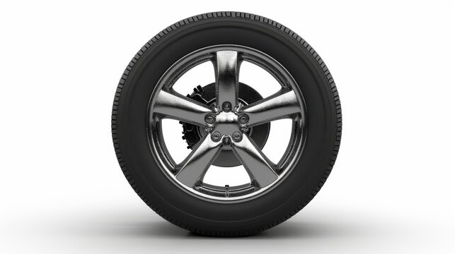 Vehicle wheel car transportation. AI generated image by rawpixel.