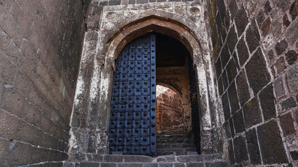 Main Entrance Towards Fort Top, Aseergarh Fort, Burhanpur, Madhya Pradesh, India.