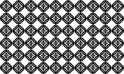 Black seamless geometric pattern with diamond, two tone black diamond checkerboard repeat pattern, replete image, design for fabric flower printing or wallpaper