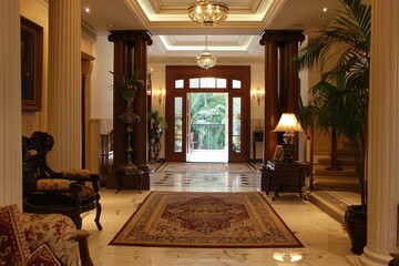 Classical Entrance Hall Interior