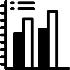 graph, bar chart, analytics, business graph, increase Icon