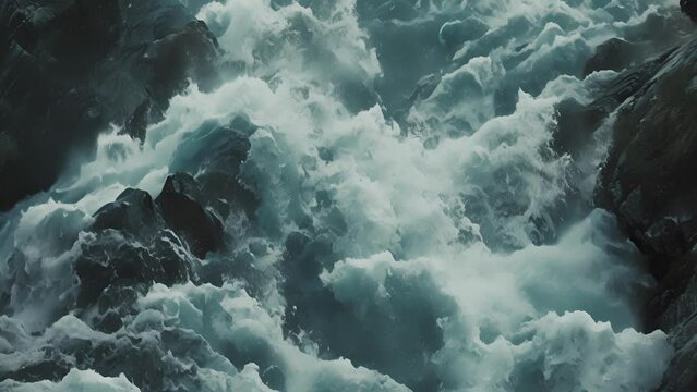 As the river cascades into the whirlpool it becomes clear that natures power cannot be tamed or controlled.