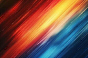 Abstract Colorful Light Streaks Background