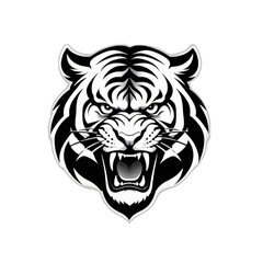 tiger head vector