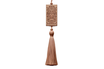 Dance of the Tassels on a White or Clear Surface PNG Transparent Background.