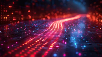 Fototapeta premium background of an arrow chart digital transition abstract technology big data and company expansion currency stock and investment economy stock photo