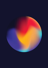 Vertical Vibrant gradient background vector.  Abstract trendy modern design wallpaper for landing page, covers, Brochures, flyers, Presentations,Banners. Vector illustration.