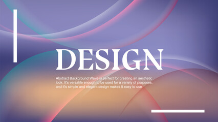 Premium Gradient Backgroudn Design Template