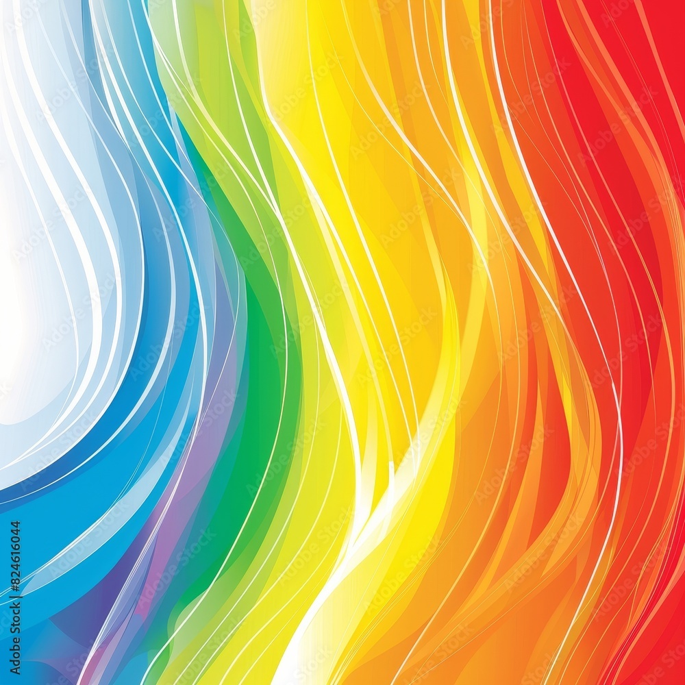 Poster vibrant pride backdrop with dynamic shapes, bold hues, and abstract elements create a lively atmosph