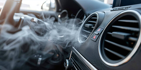 Eliminate unpleasant odors in your car's air conditioning system with a dry fog or smoke treatment