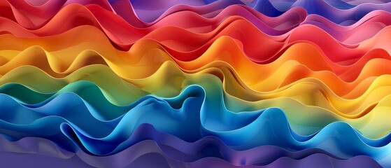 Vibrant pride flag hues, lively designs, striking differences, and joyous vibes define the celebration