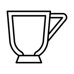 Cup line icon