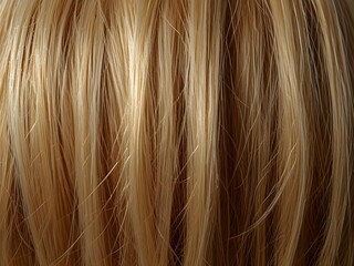 Naklejka premium close up of blonde hair texture