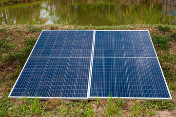 Polycrystalline solar cell panels for fisheries and agriculture help reduce fuel energy use.