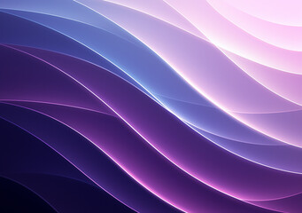 abstract purple geometric background with fluid shapes