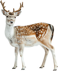 Fototapeta premium Full body shot of a deer , Generative Ai
