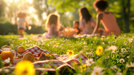 Summer Picnic Fun with Friends