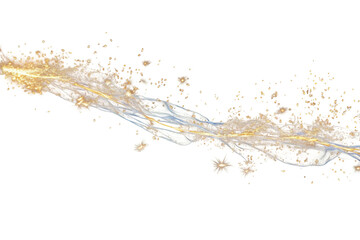 Whimsical Dance of Lemonade Sky on a White or Clear Surface PNG Transparent Background.