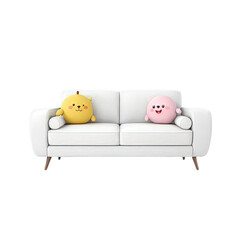 sofa isolated on white