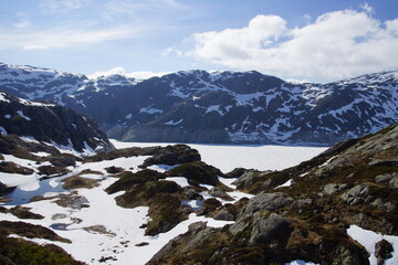 Fototapeta premium landscape in the mountains