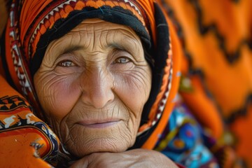 Independent Berber female. Female attractive person. Generate Ai