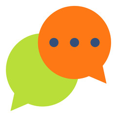 comment, text, dialogue, communication, chat box Icon
