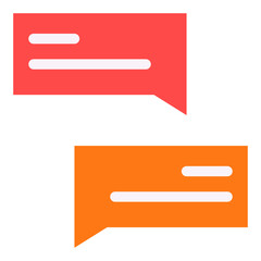 Obraz premium chat, comment, dialogue, communication, chat box Icon