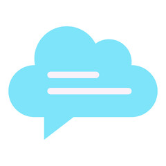 talk, comment, dialogue, communication, chat box Icon
