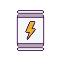 Energy Drink vector icon