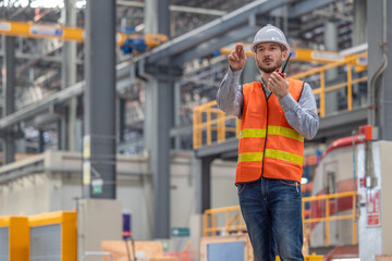 A locomotive engineer manager trains staff, coordinates teams, dispatches work orders and schedules