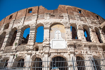 Colosseum is the most famous landmark in Rome, Rome, Italy