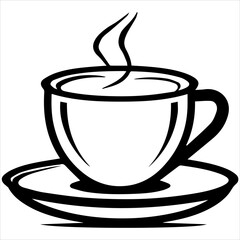 coffee cup icons illustration vector