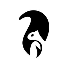 Obraz premium Squirrel Vector