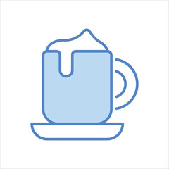 Cappuccino vector icon