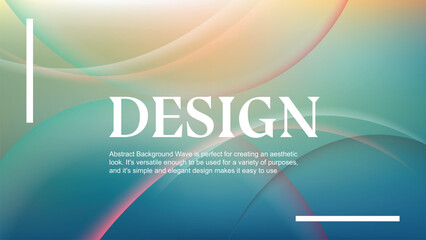 Premium Gradient Backgroudn Design Template